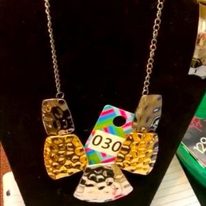 Necklace and earrings